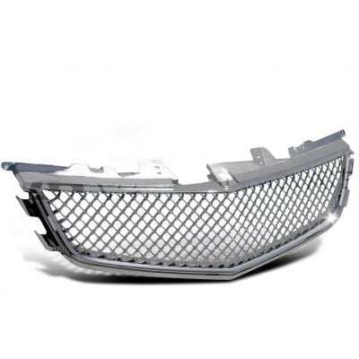 2009-2015 CTS-V V2 - Chrome front grilles set (blank no emblem)